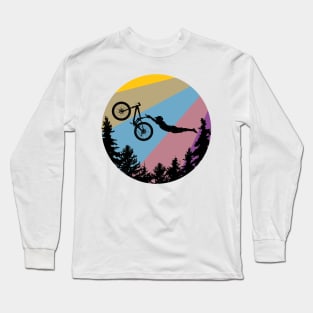 MTB - Epic Slopestyle Bike Jump Long Sleeve T-Shirt